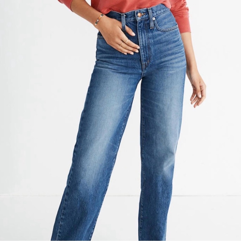 Madewell Rivet & Thread High-Rise Wide-Leg Jeans